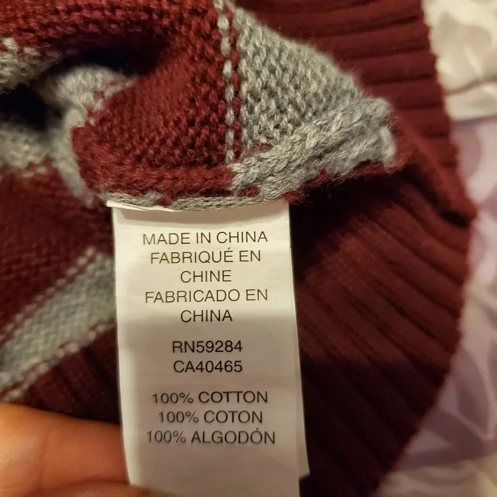 Place Boy's Holiday Winter Sweater M 7/8